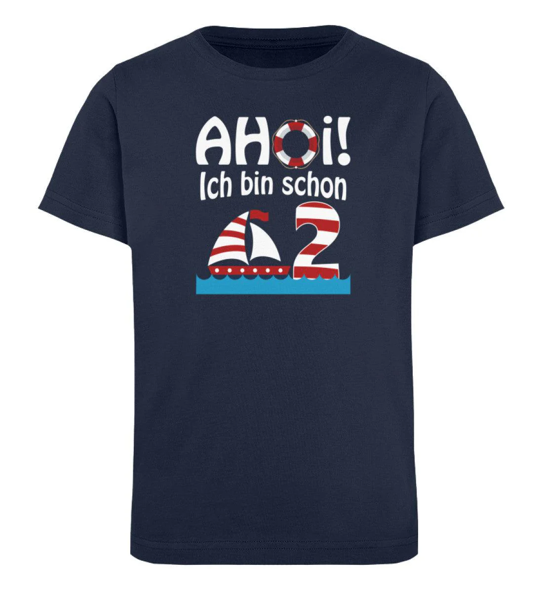 AHOİ Ich bin schon 2! · Kinder Premium Bio T-Shirt - Image 2