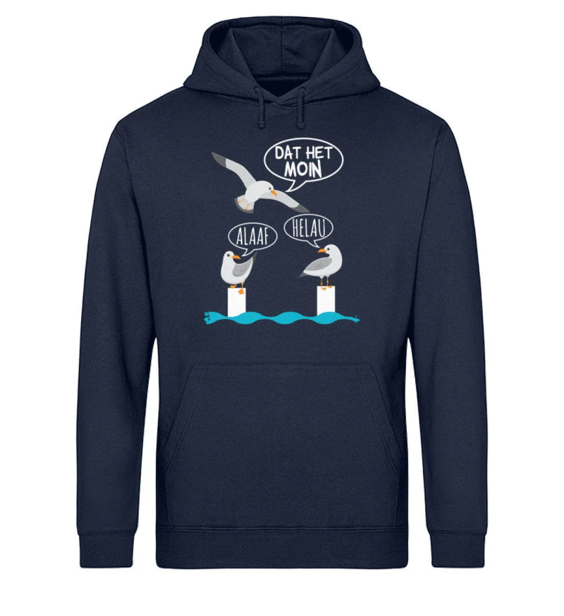 Alaaf Helau dat het Moin · Unisex Bio Hoodie - Image 2