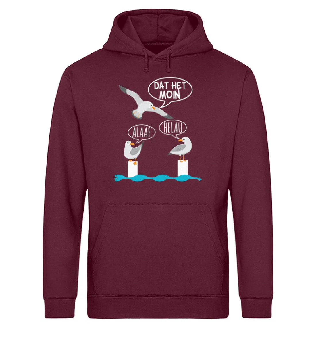 Alaaf Helau dat het Moin · Unisex Bio Hoodie - Image 3