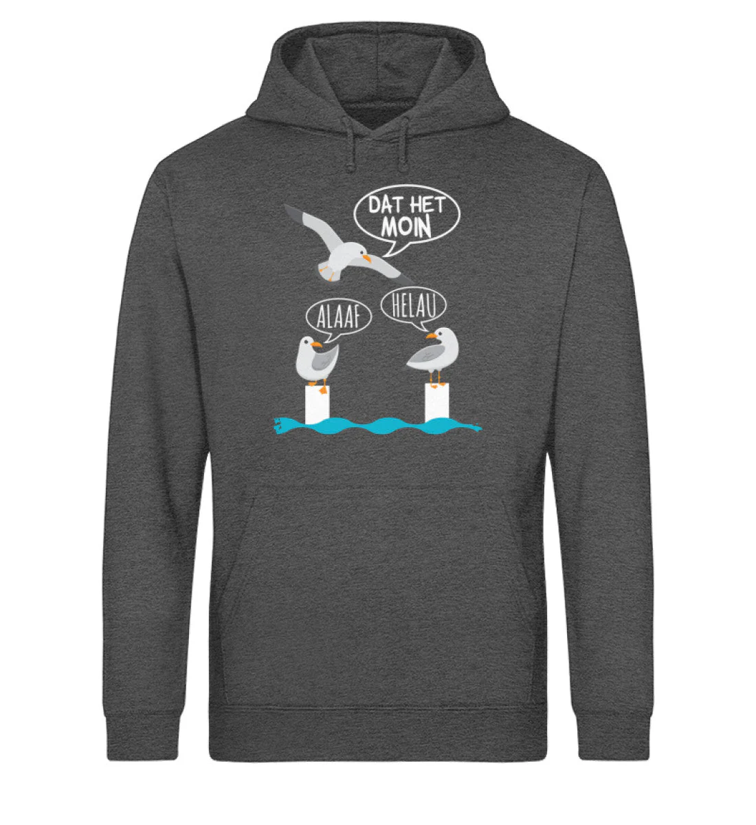 Alaaf Helau dat het Moin · Unisex Bio Hoodie - Image 4