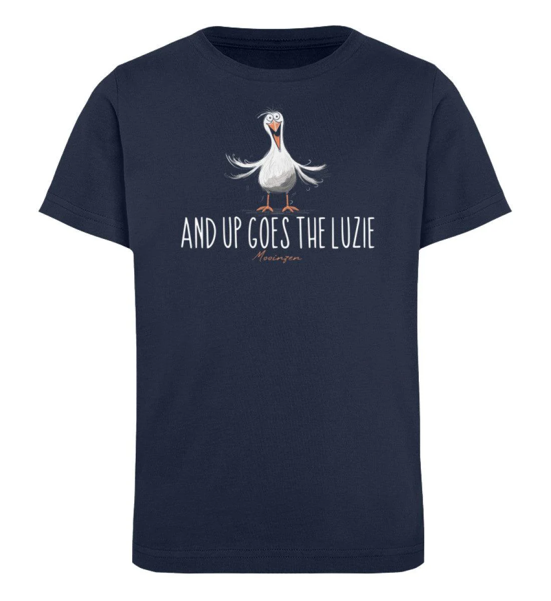 And up goes the Luzie  · Kinder Premium Bio T-Shirt - Image 2