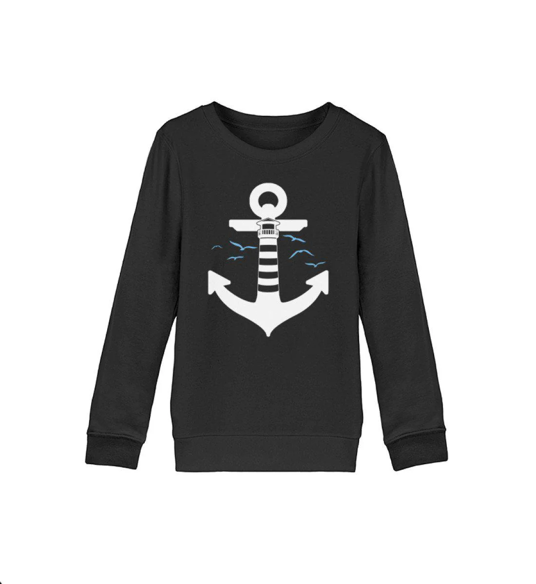 Anker Leuchtturm Möwen · Kinder Premium Bio Sweatshirt