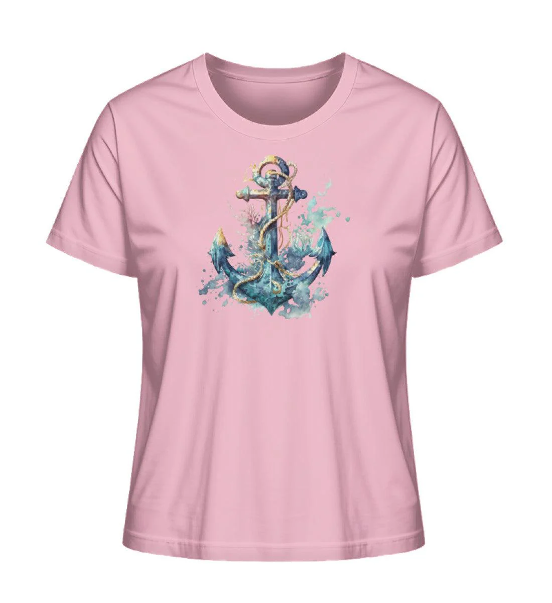 Anker Wasserfarben 1 · Damen Premium Bio T-Shirt 2.0 - Image 6