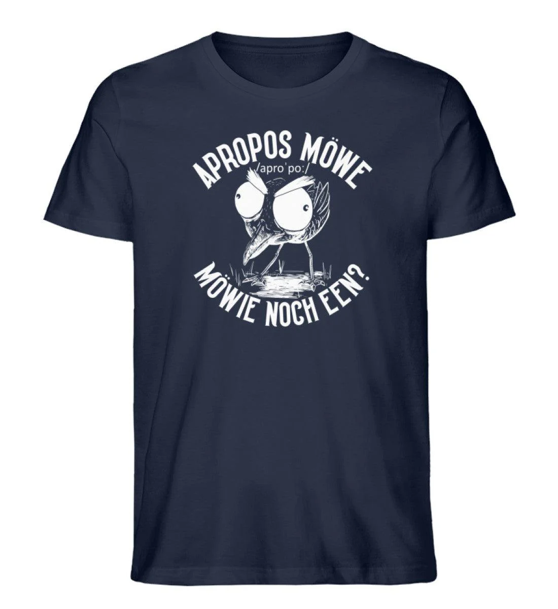 Apropos Möwe · Herren Premium Bio T-Shirt - Image 2