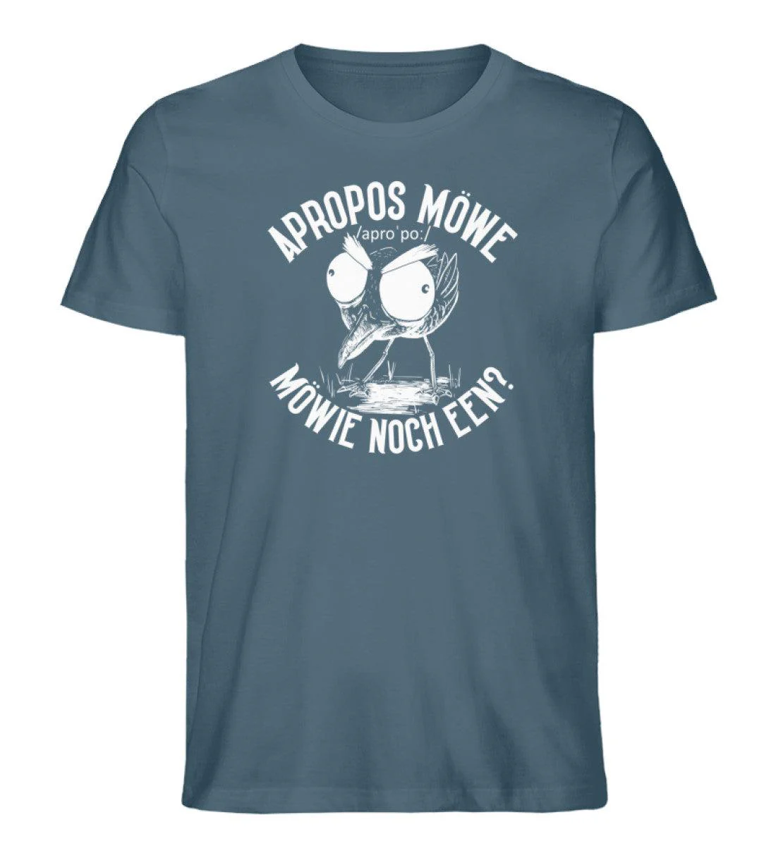 Apropos Möwe · Herren Premium Bio T-Shirt - Image 3