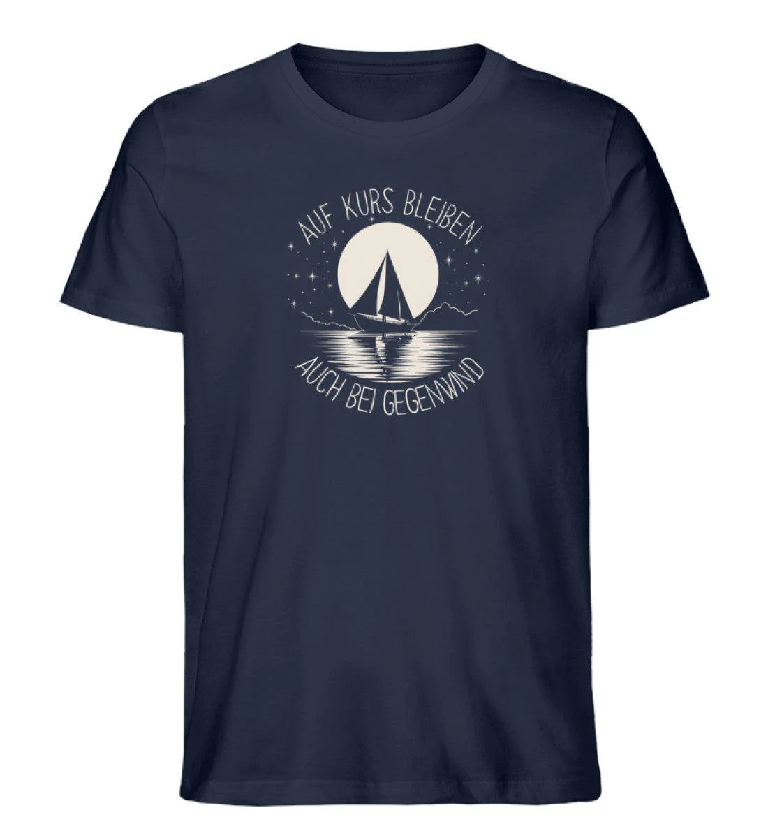 Auf Kurs bleiben! · Herren Premium Bio T-Shirt - Image 2