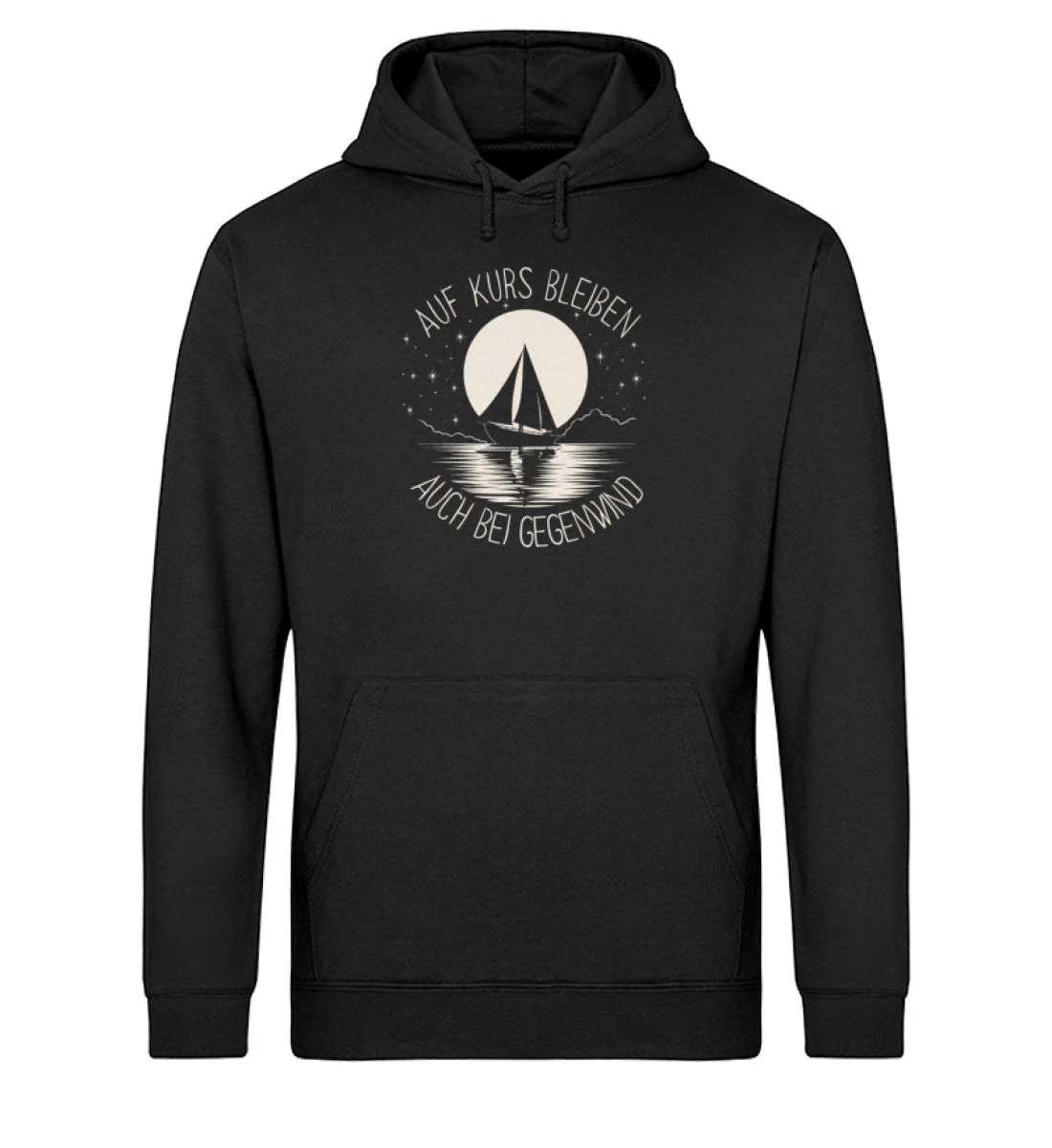 Auf Kurs bleiben! · Unisex Bio Hoodie