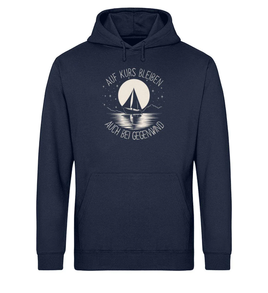 Auf Kurs bleiben! · Unisex Bio Hoodie - Image 2