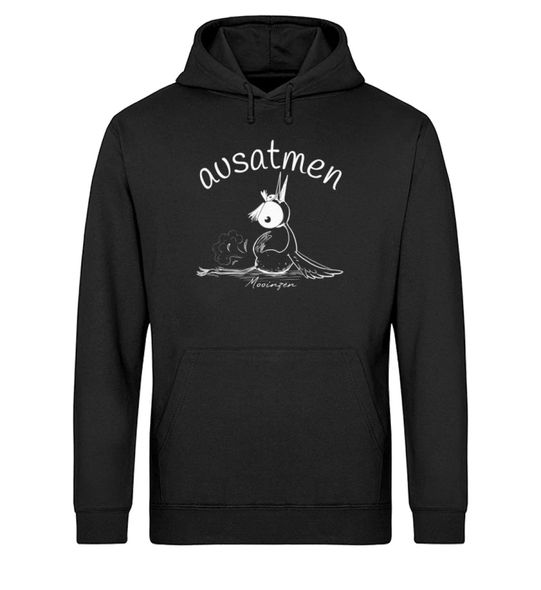 Ausatmen · Unisex Bio Hoodie