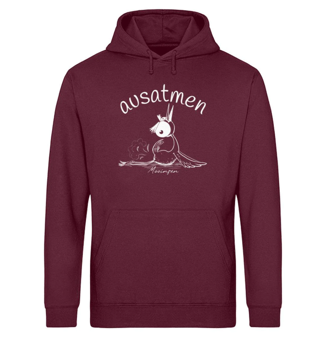Ausatmen · Unisex Bio Hoodie - Image 2
