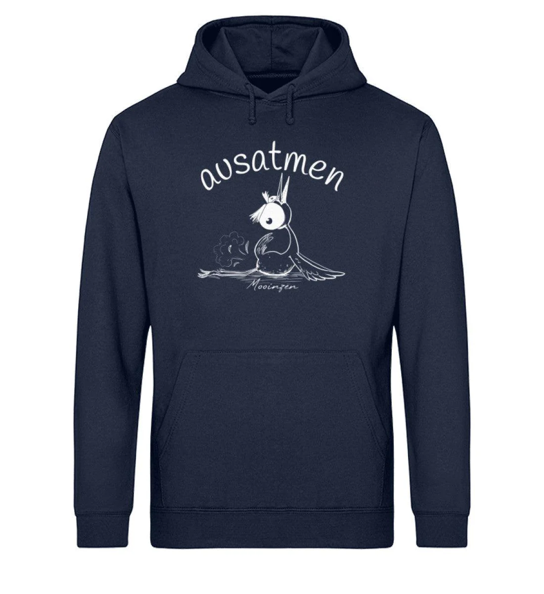 Ausatmen · Unisex Bio Hoodie - Image 3