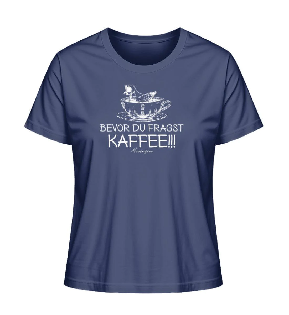 Bevor du fragst Kaffee · Damen Premium Bio T-Shirt 2.0 - Image 3