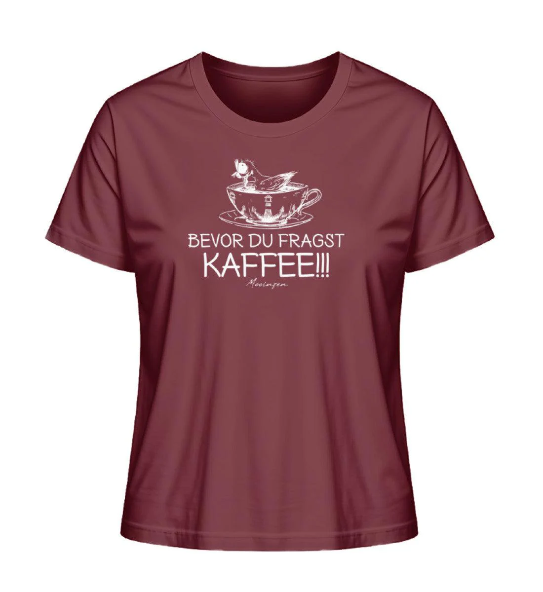 Bevor du fragst Kaffee · Damen Premium Bio T-Shirt 2.0 - Image 5