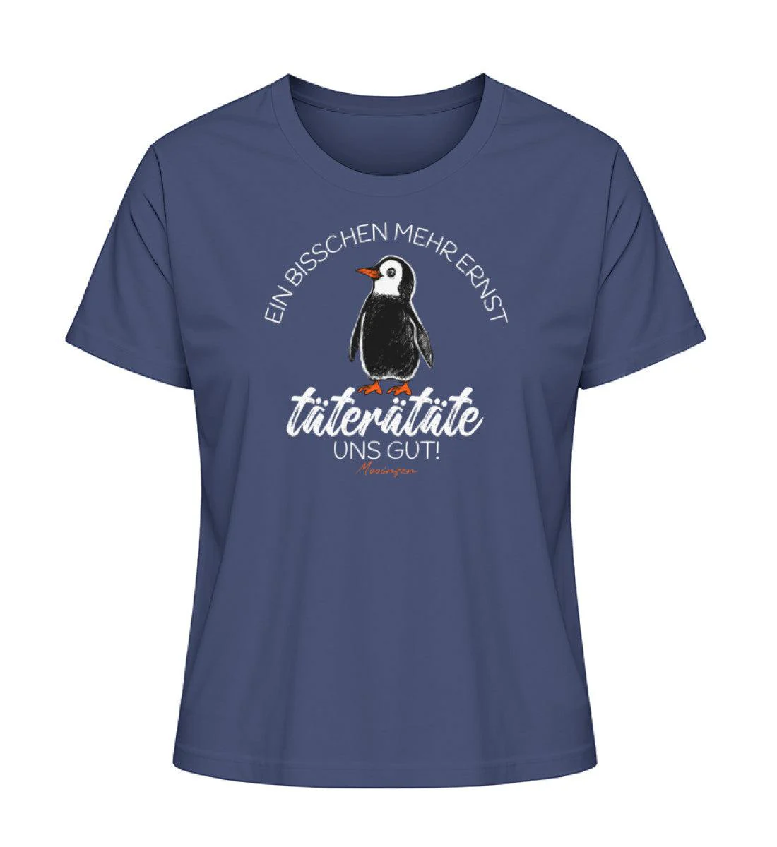 Bisschen mehr Ernst täterätäte uns gut   · Damen Premium Bio T-Shirt 2.0 - Image 3