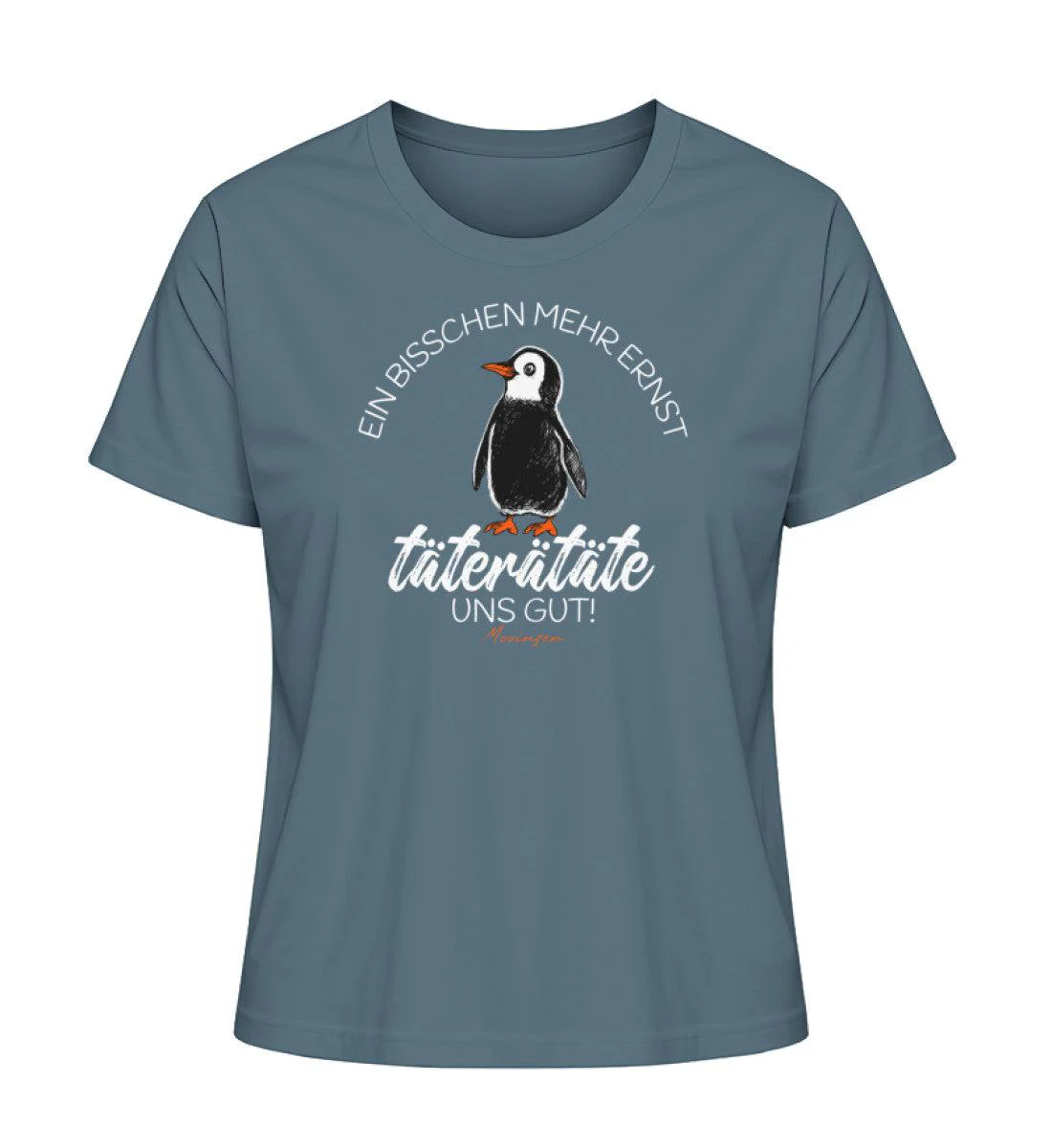 Bisschen mehr Ernst täterätäte uns gut   · Damen Premium Bio T-Shirt 2.0 - Image 5