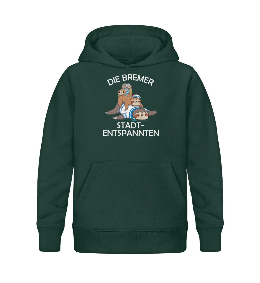 Bremer Stadtentspannten  · Kinder Premium Bio Hoodie - Image 3