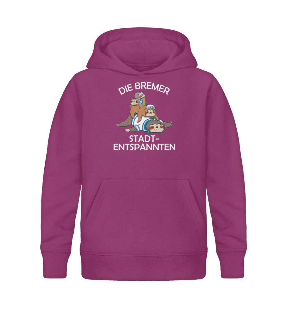 Bremer Stadtentspannten  · Kinder Premium Bio Hoodie - Image 5