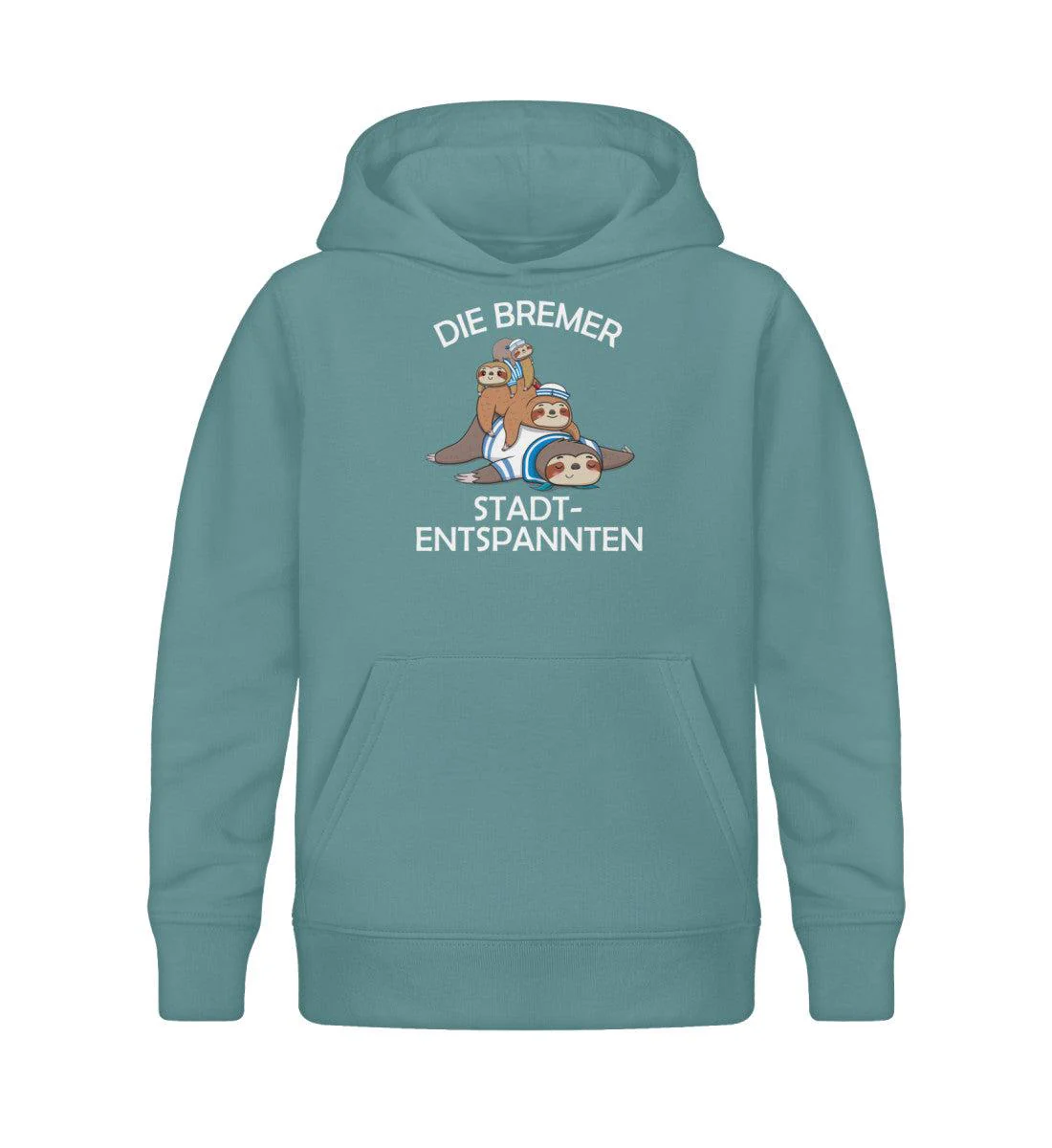 Bremer Stadtentspannten  · Kinder Premium Bio Hoodie - Image 6