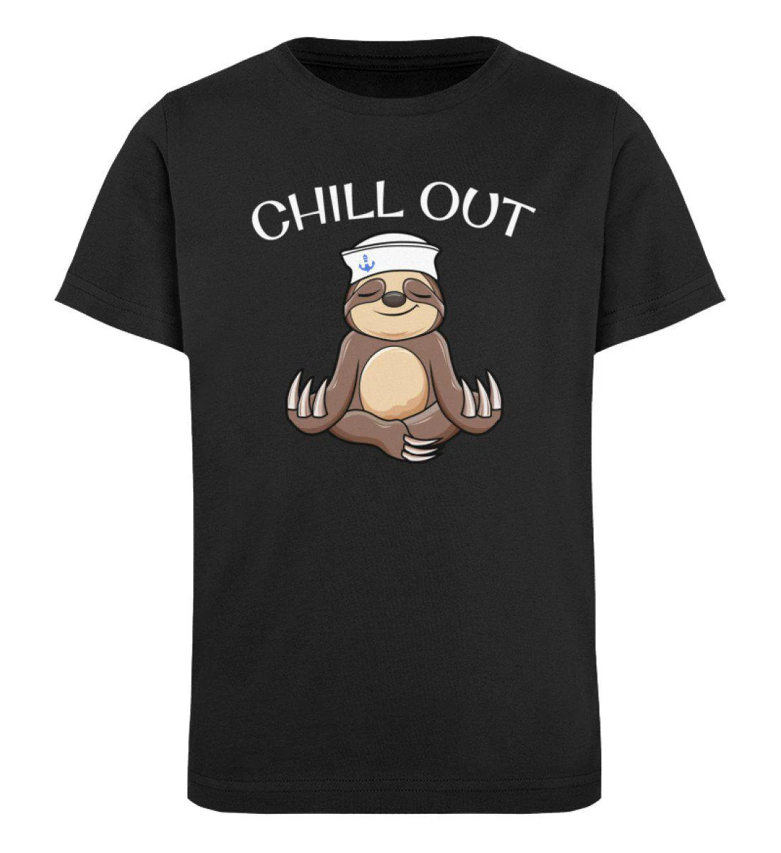 Chill out Faultier · Kinder Premium Bio T-Shirt