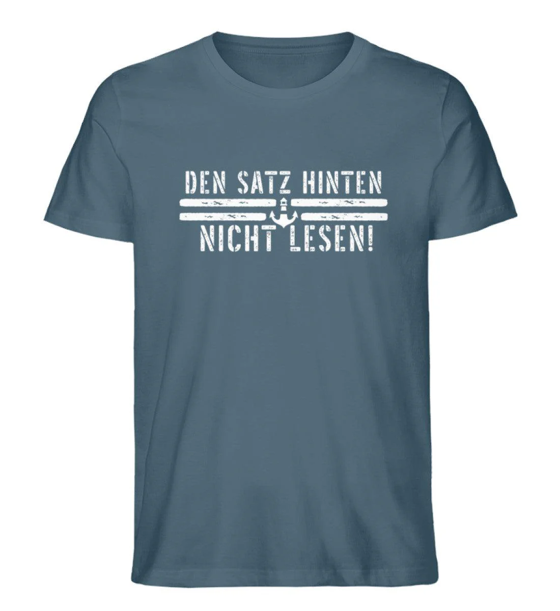 Den satz hinten nicht lesen! · Herren Premium Bio T-Shirt - Image 5
