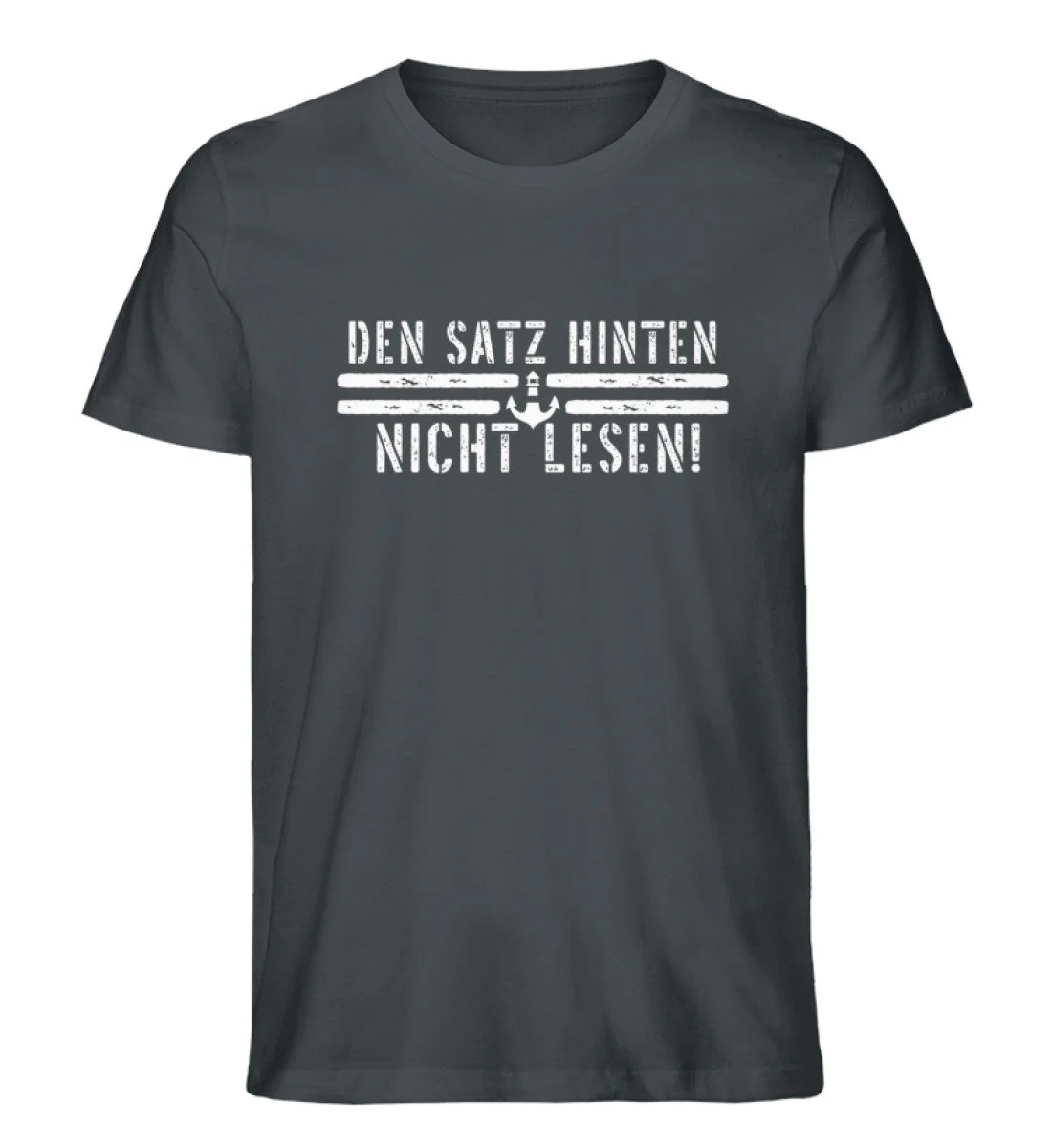 Den satz hinten nicht lesen! · Herren Premium Bio T-Shirt - Image 9