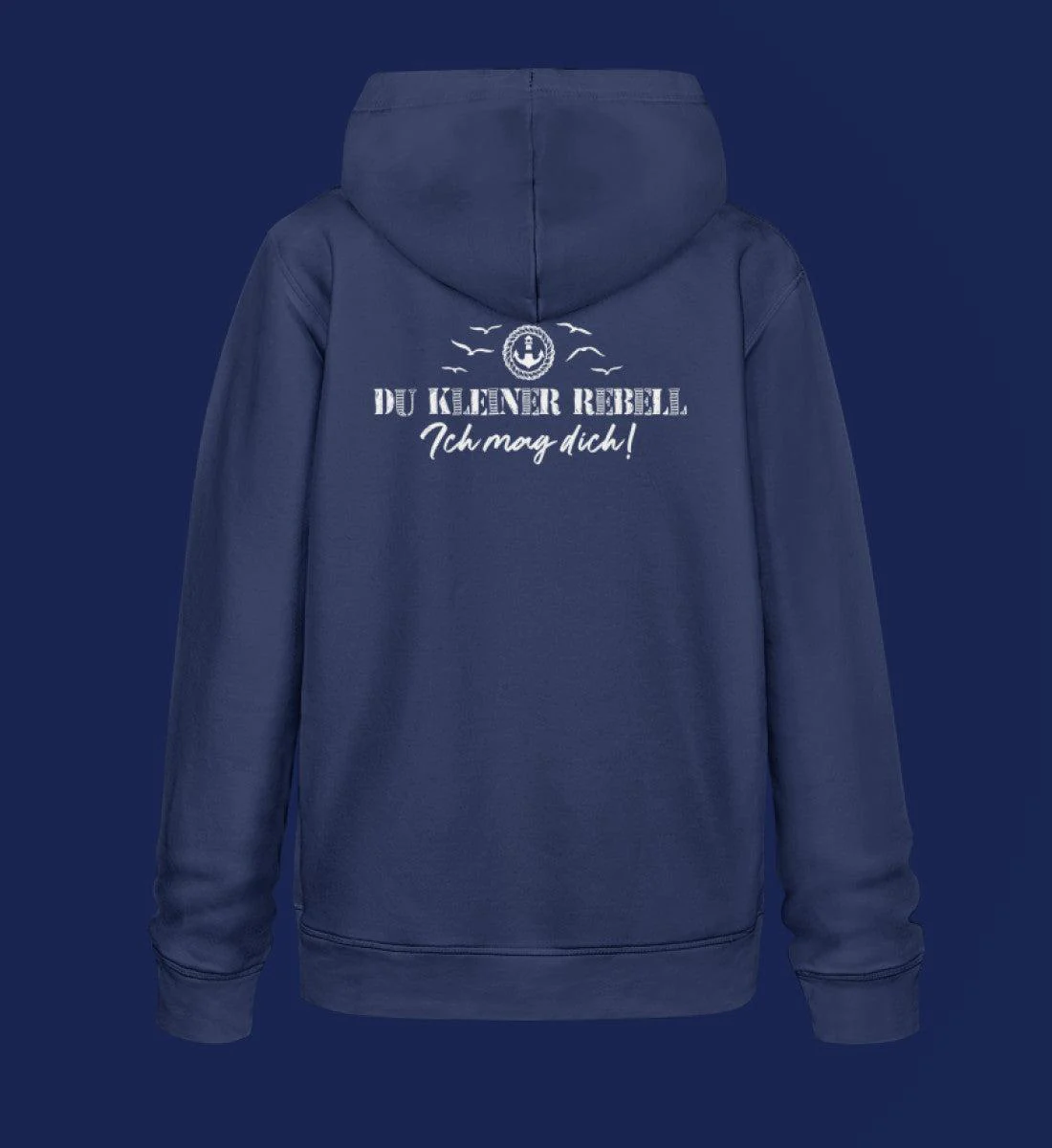 Den Satz hinten nicht lesen  · Unisex Bio Hoodie - Image 6