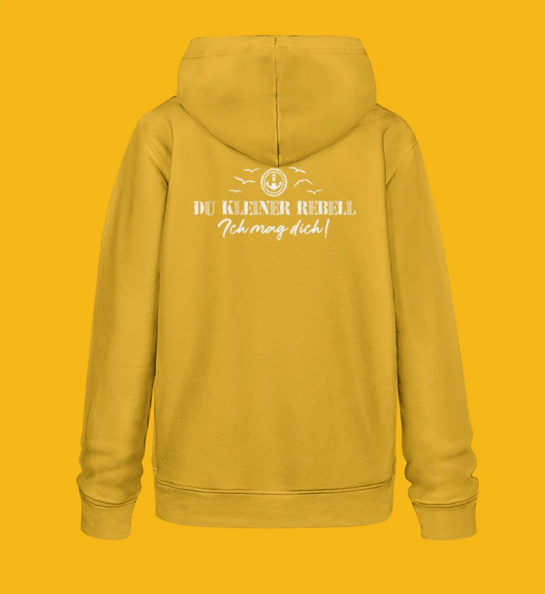 Den Satz hinten nicht lesen  · Unisex Bio Hoodie - Image 8