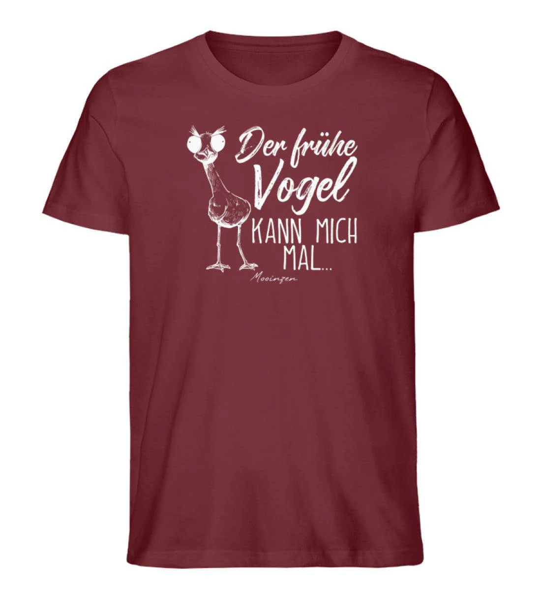 Der frühe Vogel kann mich mal · Herren Premium Bio T-Shirt - Image 3