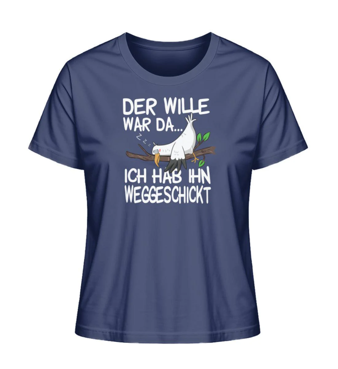 Der Wille war da weggeschickt · Damen Premium Bio T-Shirt 2.0 - Image 3