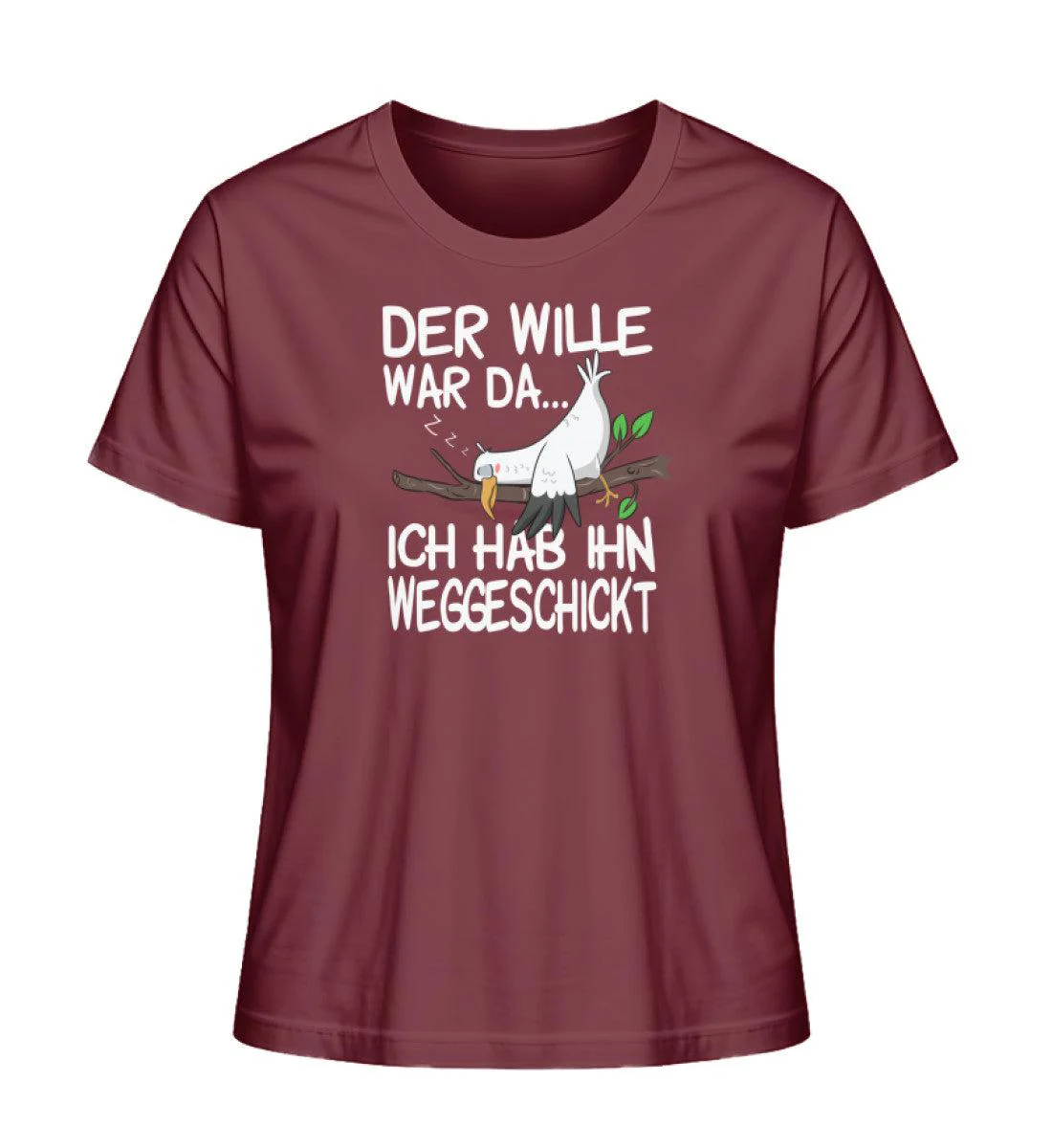 Der Wille war da weggeschickt · Damen Premium Bio T-Shirt 2.0 - Image 7