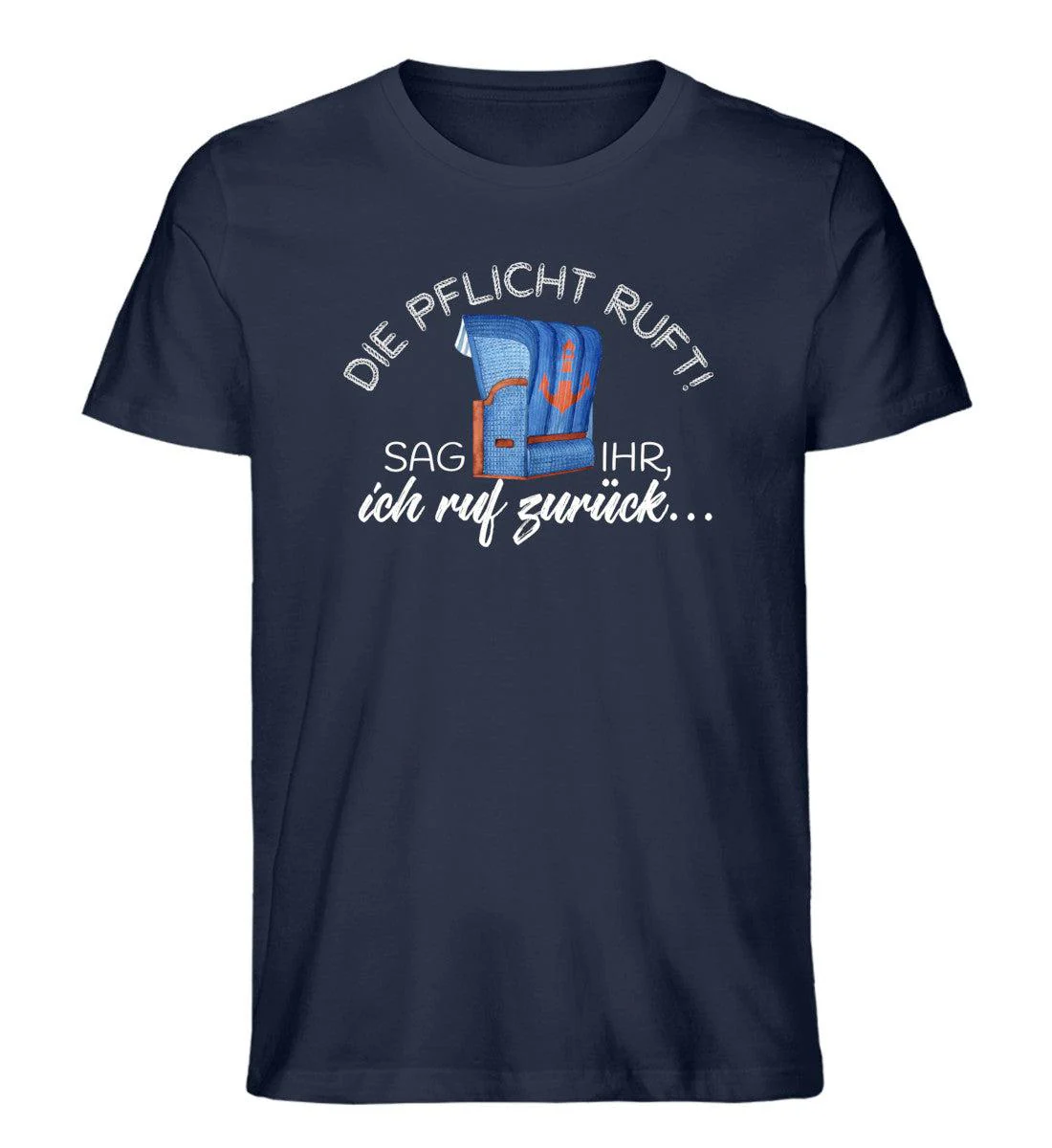 Die Pflicht ruft! · Herren Premium Bio T-Shirt - Image 2