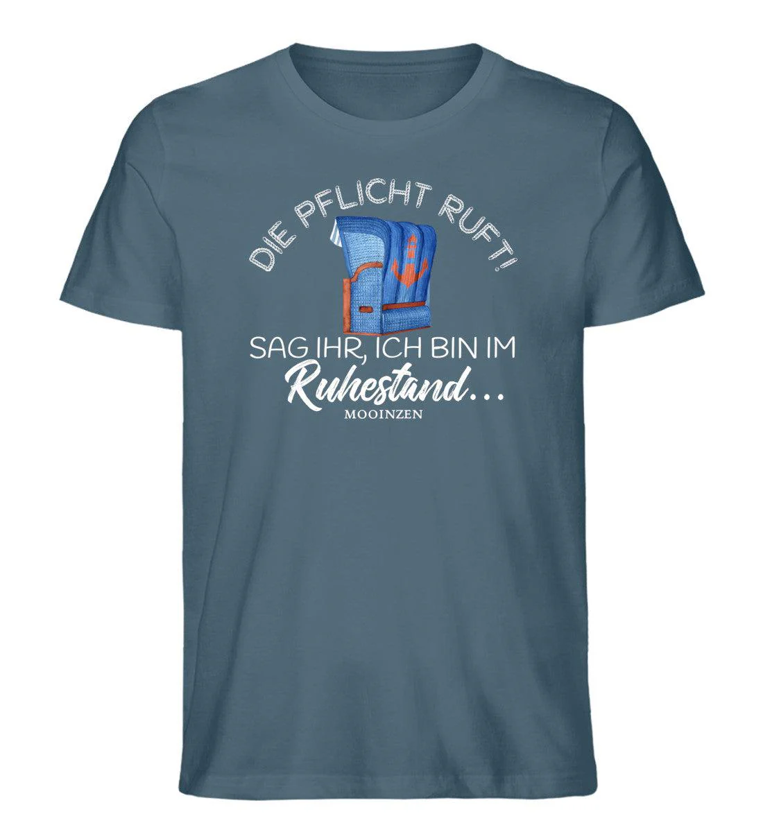 Die Pflicht ruft! Ruhestand · Herren Premium Bio T-Shirt - Image 3