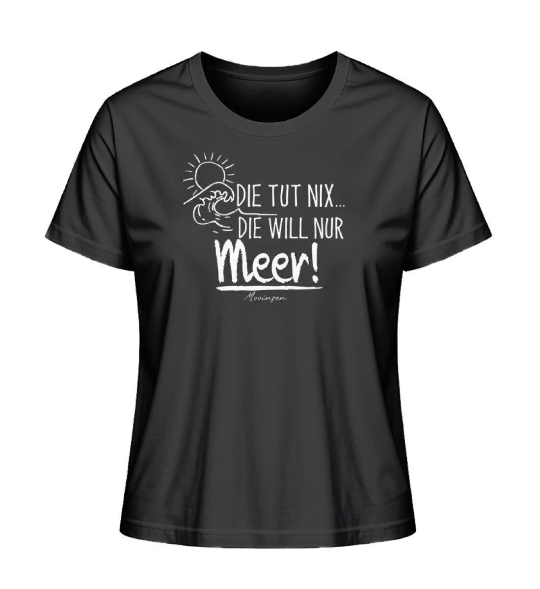 Die tut nix die will Meer · Damen Premium Bio T-Shirt 2.0