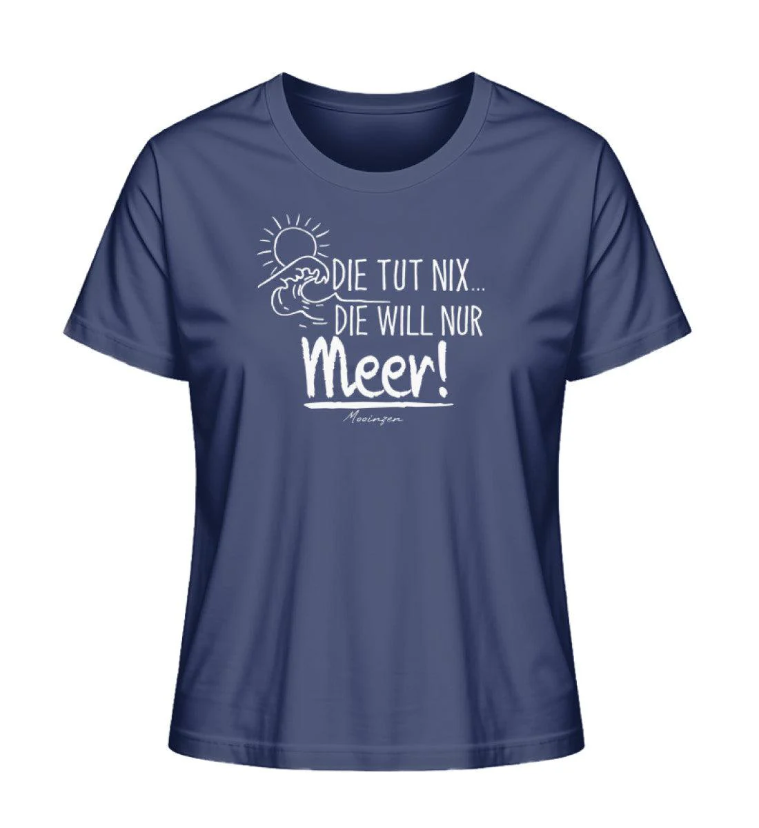 Die tut nix die will Meer · Damen Premium Bio T-Shirt 2.0 - Image 3
