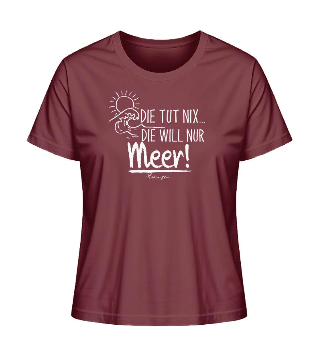 Die tut nix die will Meer · Damen Premium Bio T-Shirt 2.0 - Image 5