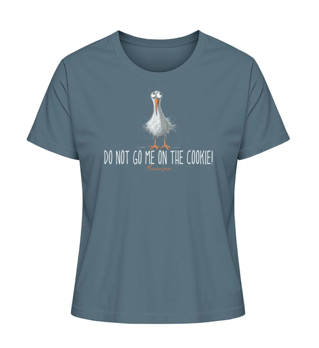 Do not go me on the Cookie! · Damen Premium Bio T-Shirt 2.0 - Image 4