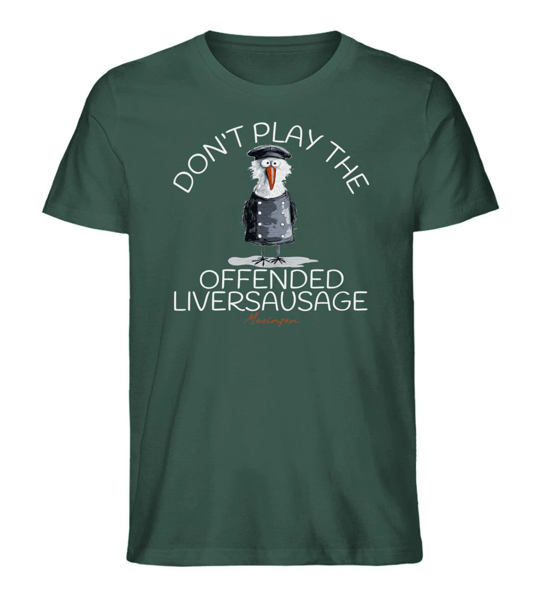 Don't play the offended Liversausage · Herren Premium Bio T-Shirt - Image 5