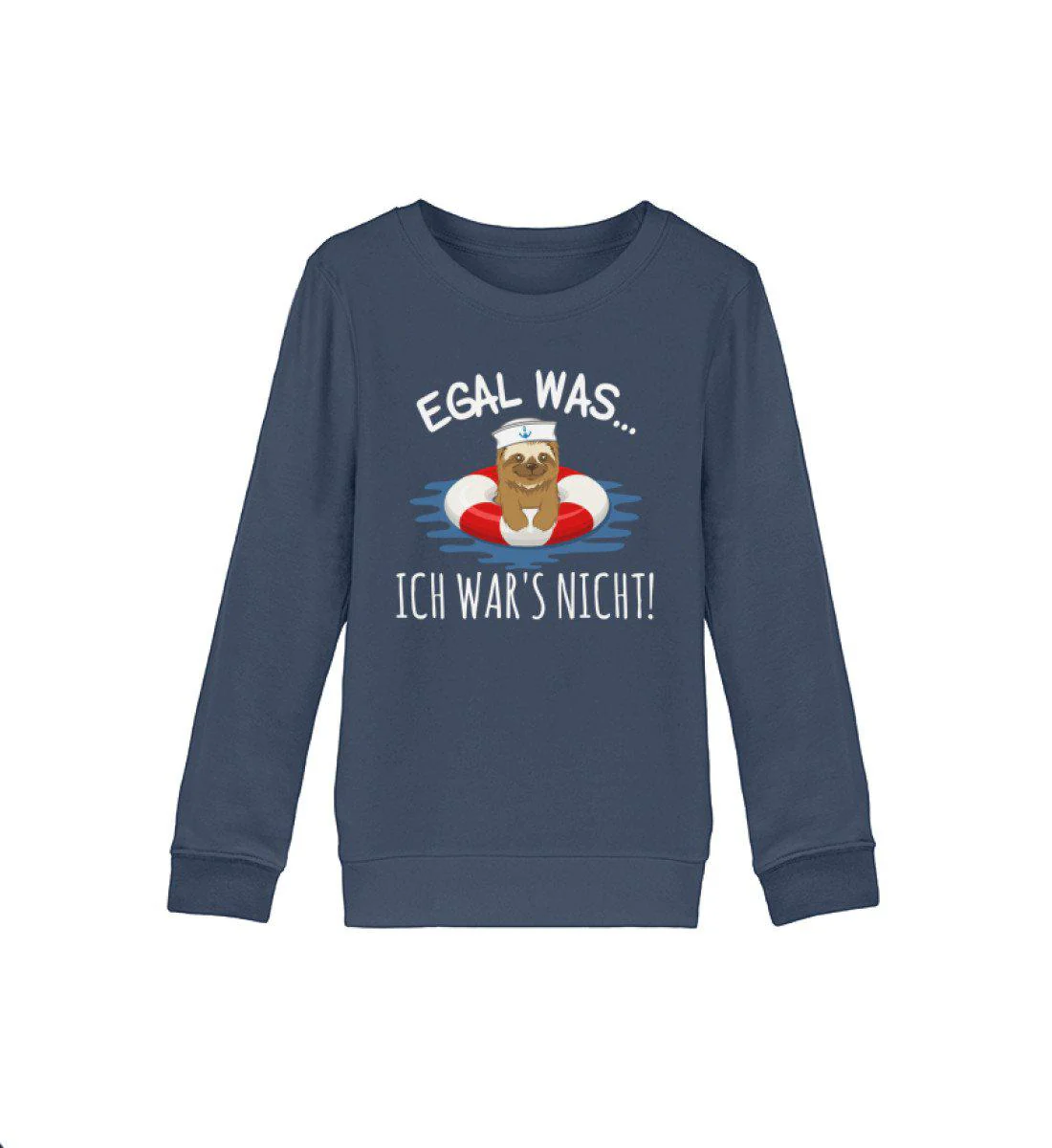 Egal was... Ich war's nicht · Kinder Premium Bio Sweatshirt - Image 2
