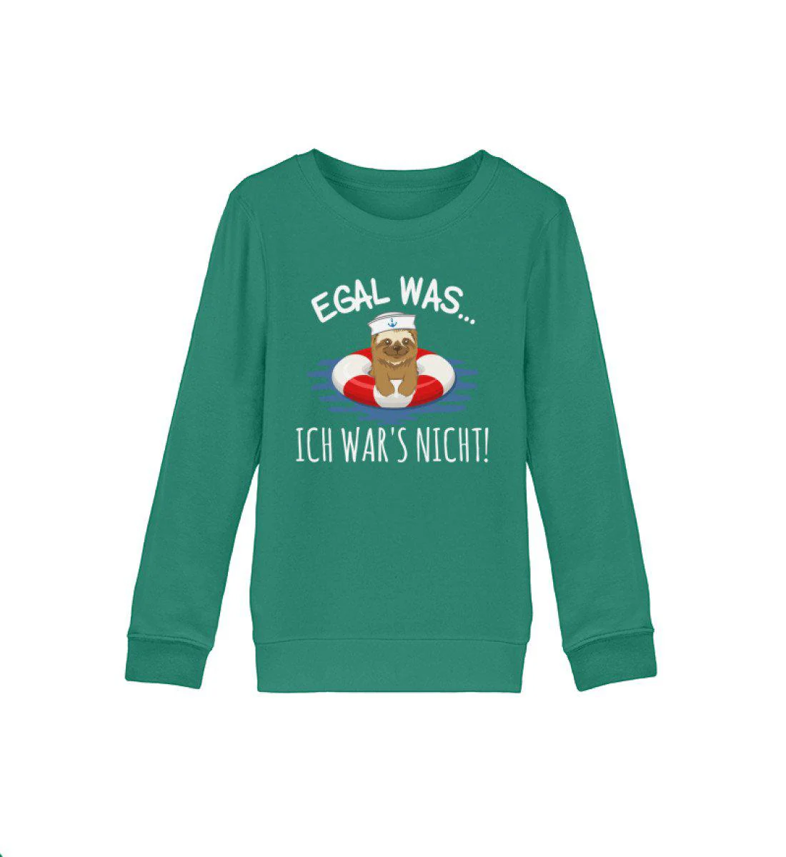 Egal was... Ich war's nicht · Kinder Premium Bio Sweatshirt - Image 3