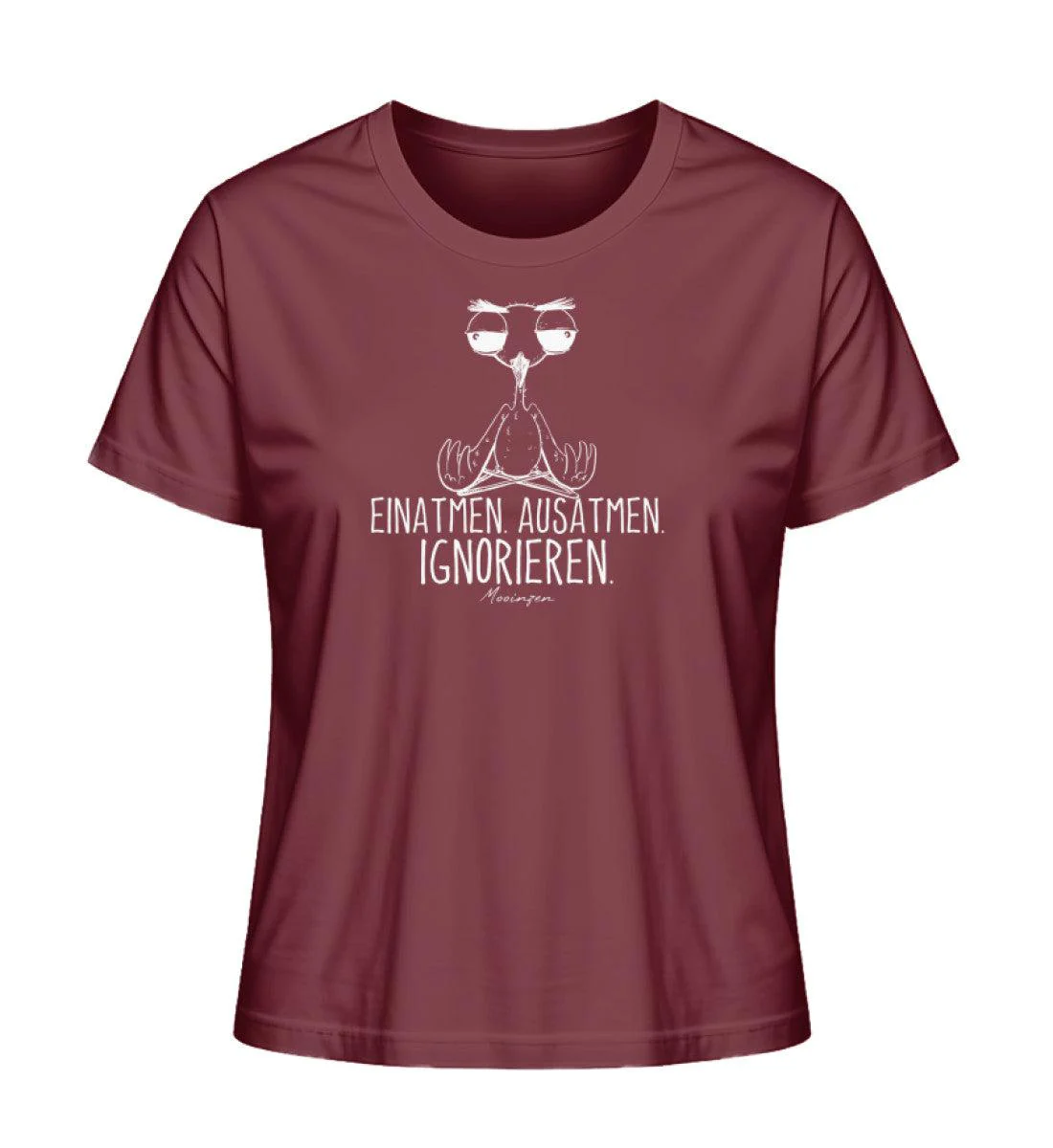 Einatmen Ausatmen ignorieren  · Damen Premium Bio T-Shirt 2.0 - Image 5