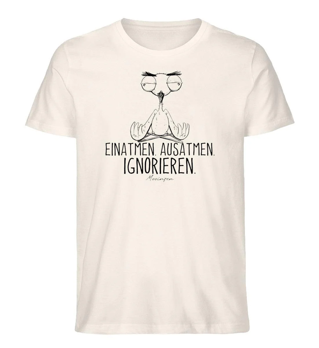 Einatmen Ausatmen ignorieren  · Herren Premium Bio T-Shirt - Image 2