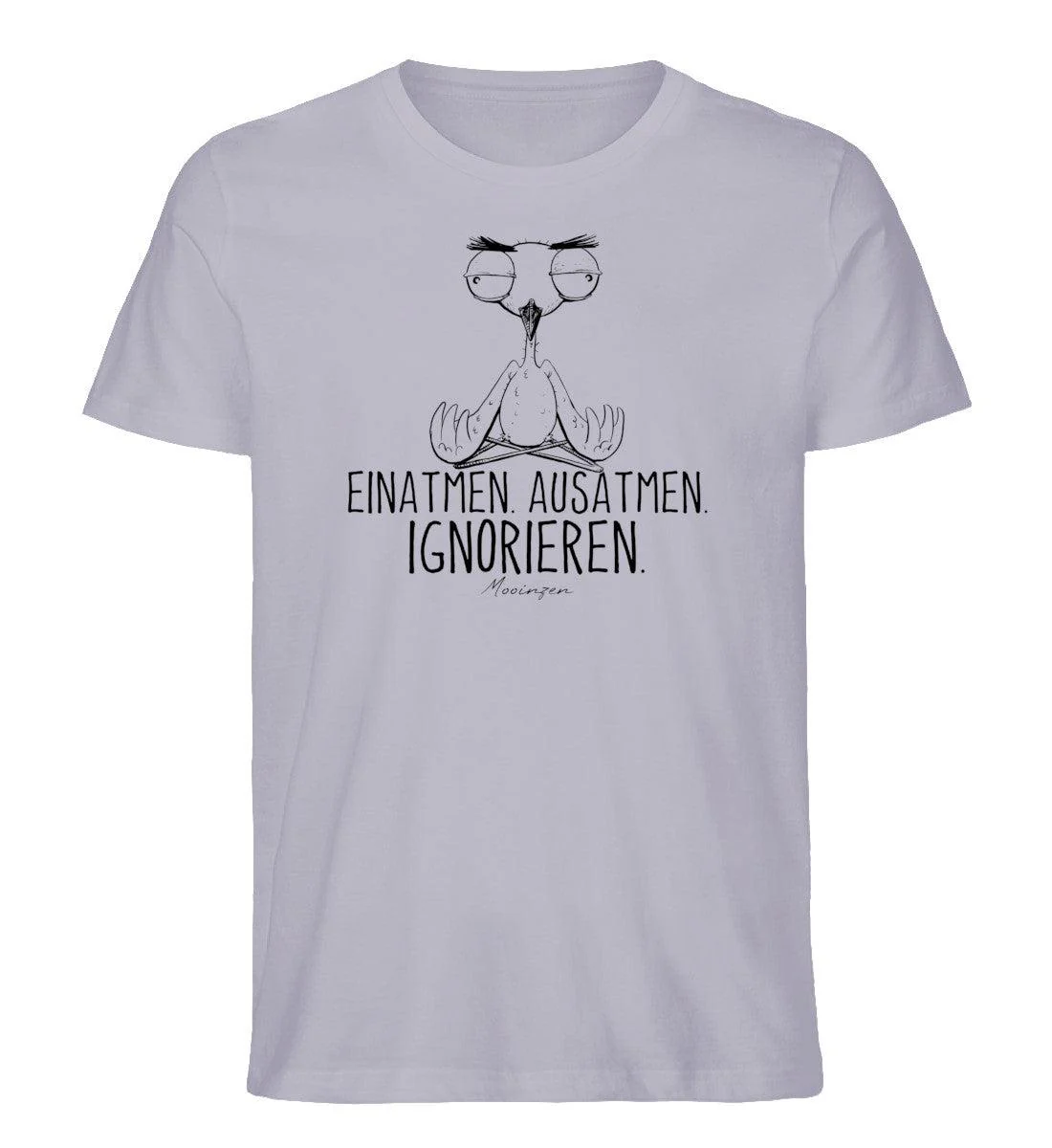 Einatmen Ausatmen ignorieren  · Herren Premium Bio T-Shirt - Image 3