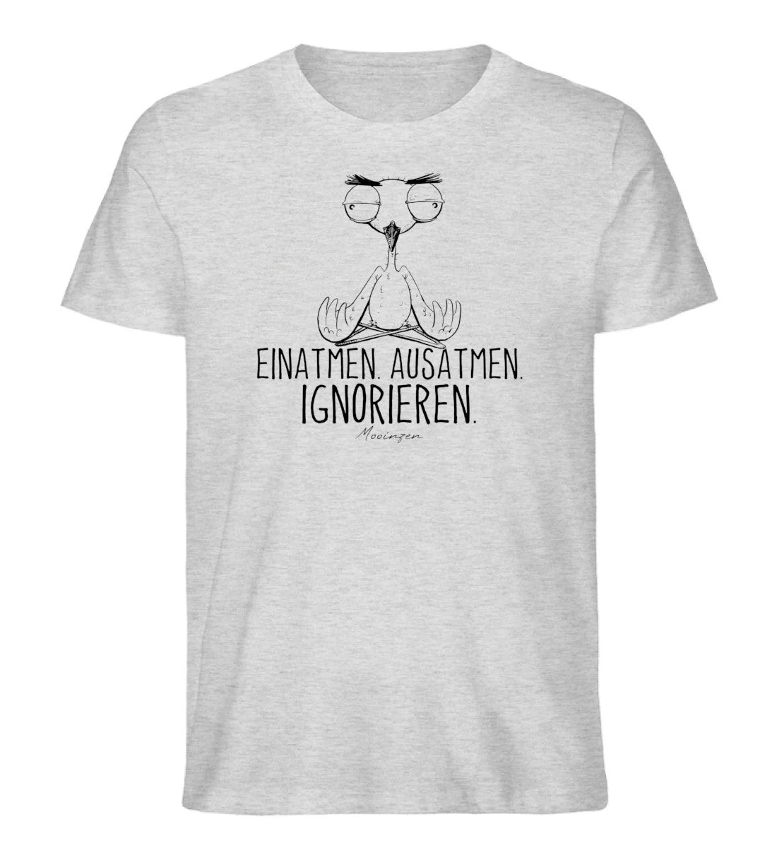 Einatmen Ausatmen ignorieren  · Herren Premium Bio T-Shirt - Image 5