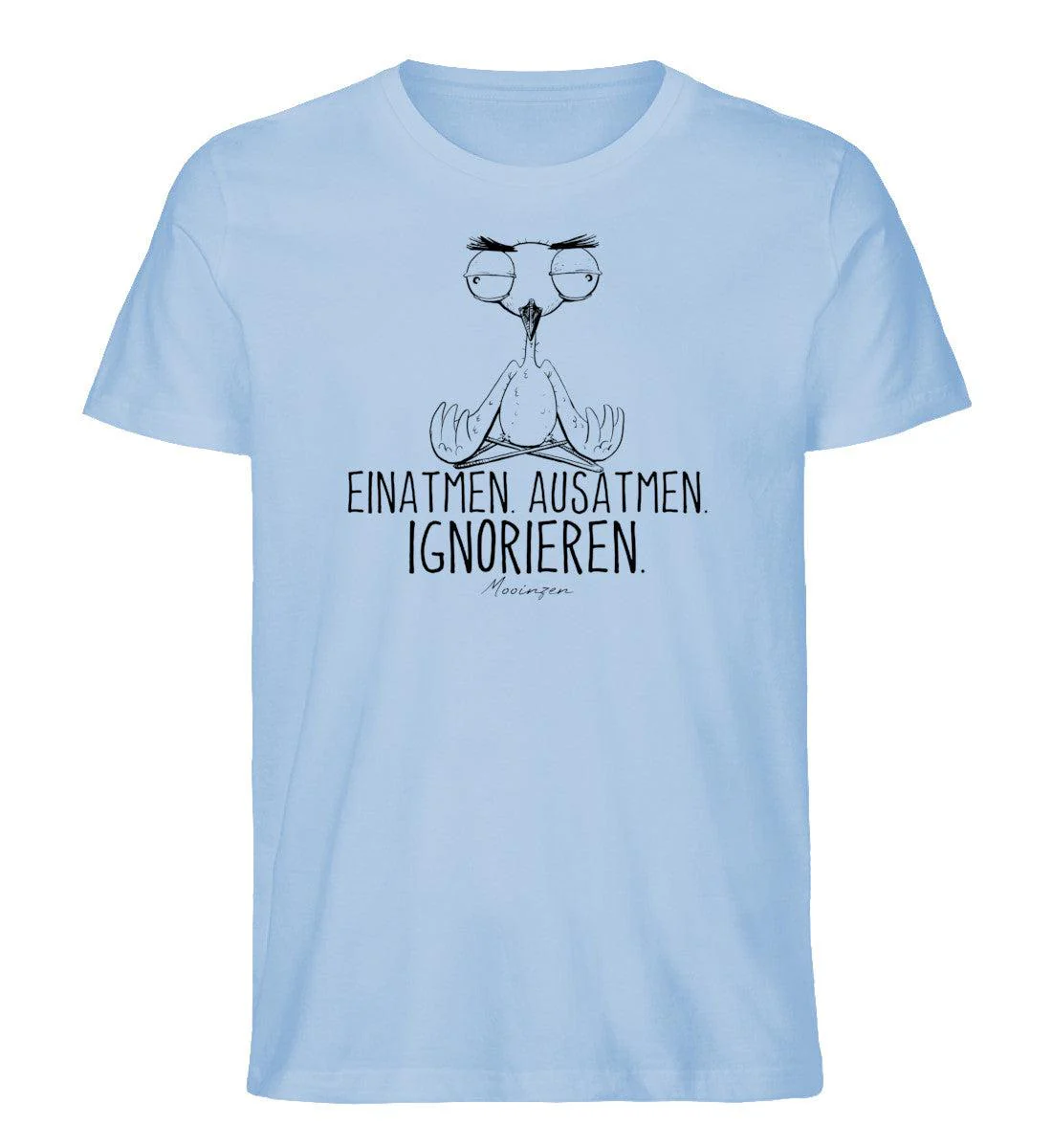 Einatmen Ausatmen ignorieren  · Herren Premium Bio T-Shirt - Image 6