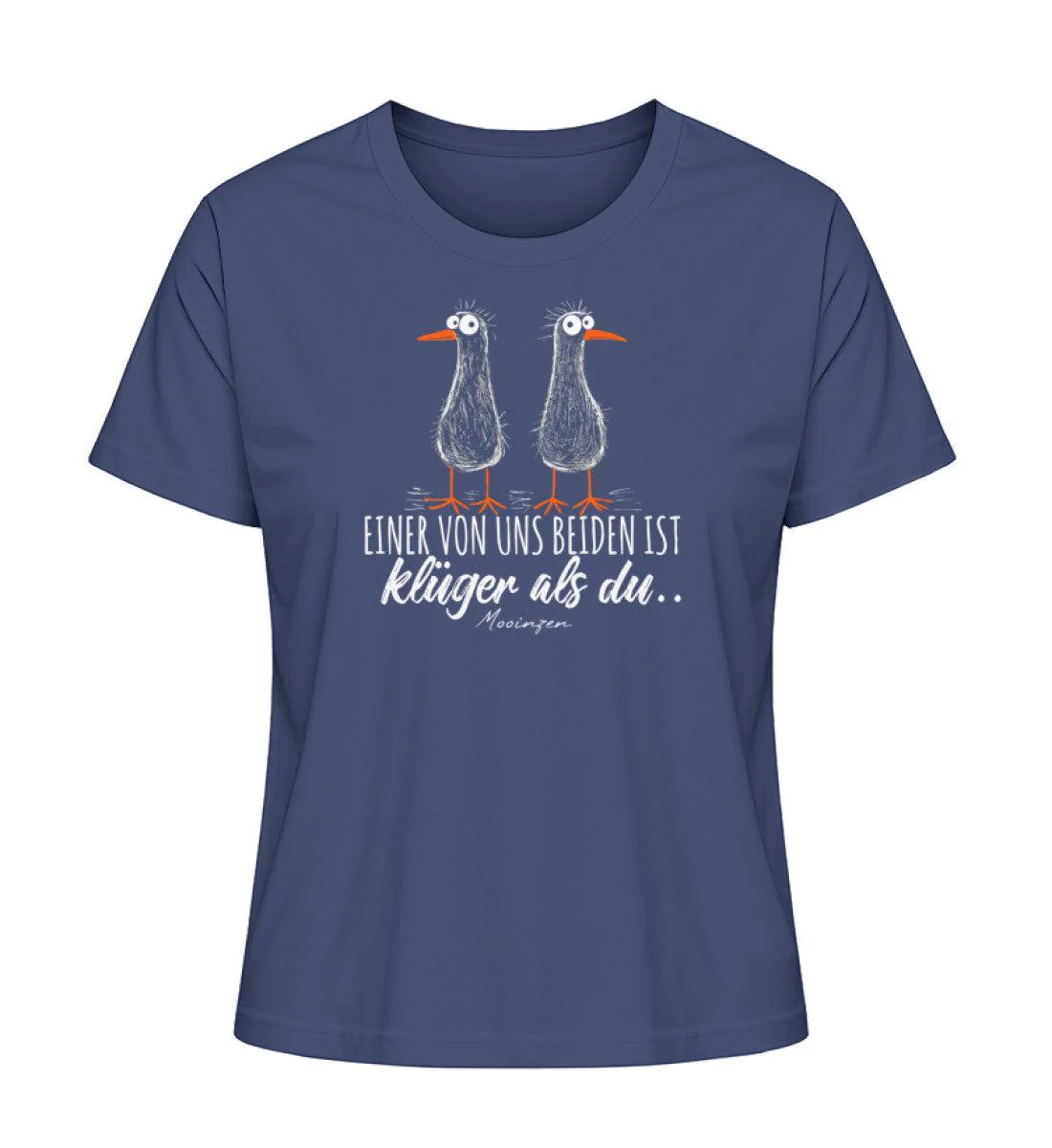 Einer von uns beiden ist klüger als Du! · Damen Premium Bio T-Shirt 2.0 - Image 3