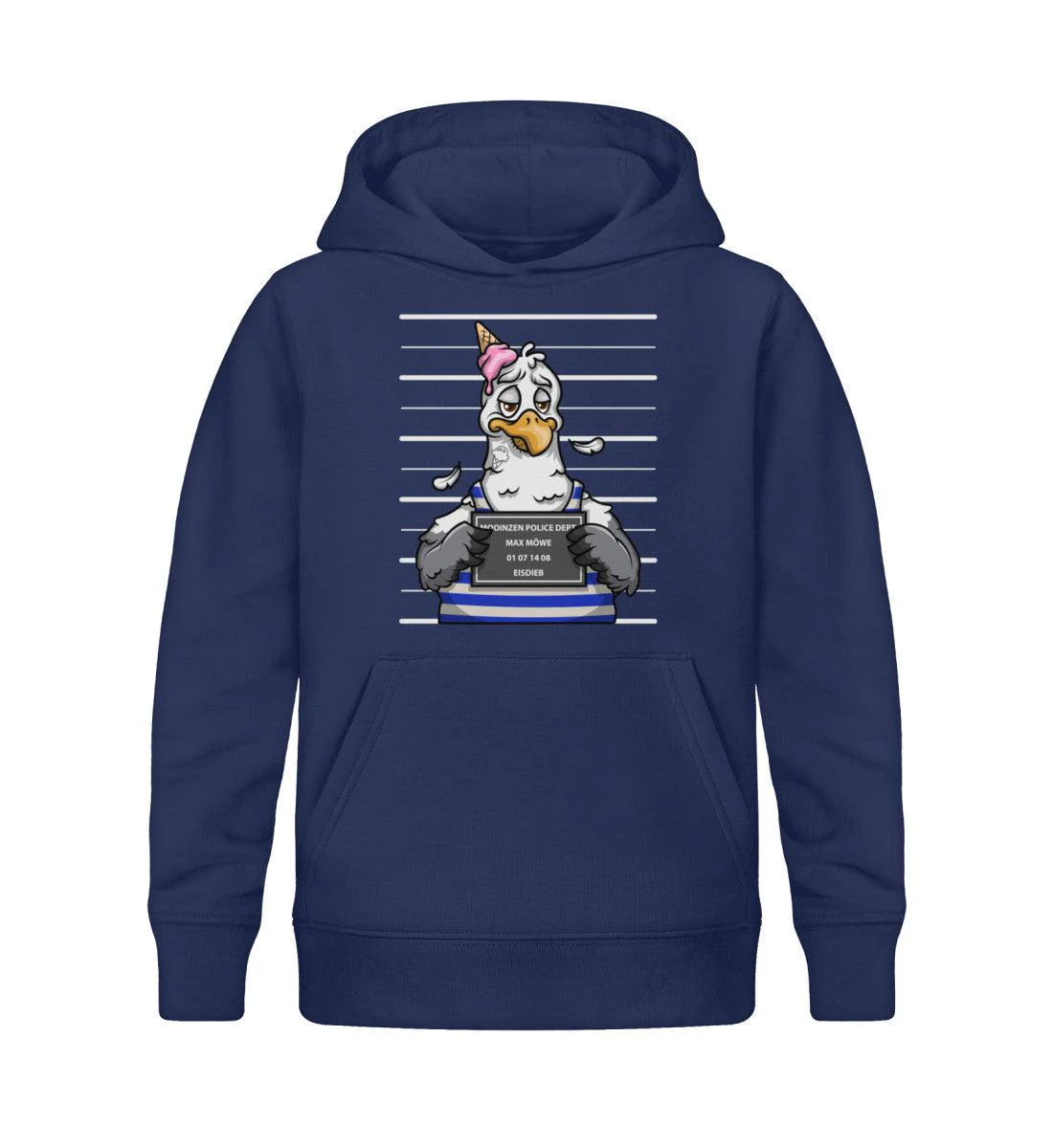 Eisdieb · Kinder Premium Bio Hoodie - Image 2
