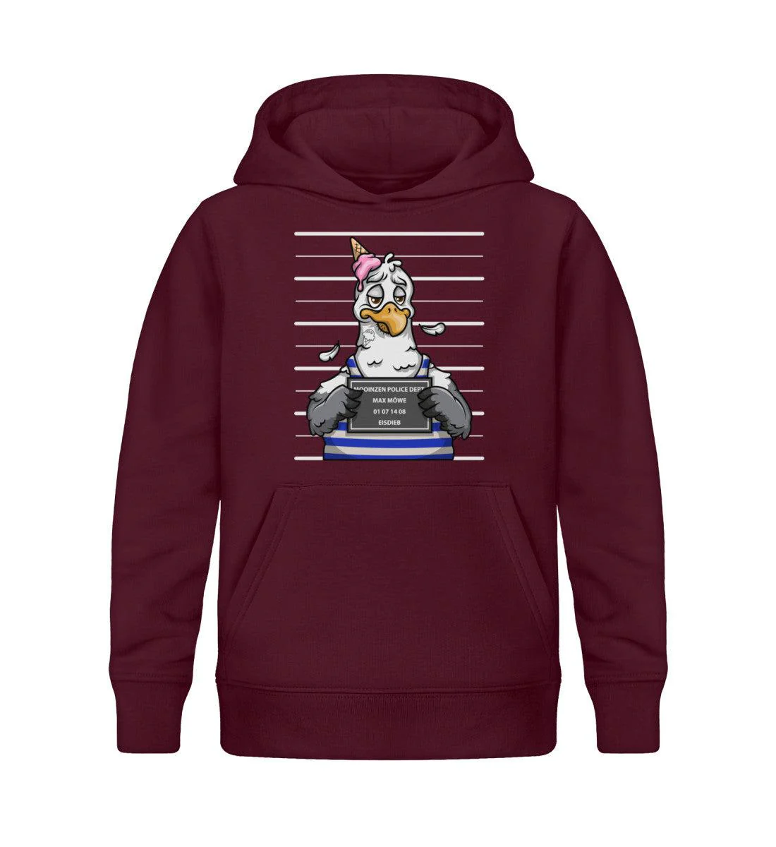Eisdieb · Kinder Premium Bio Hoodie - Image 4