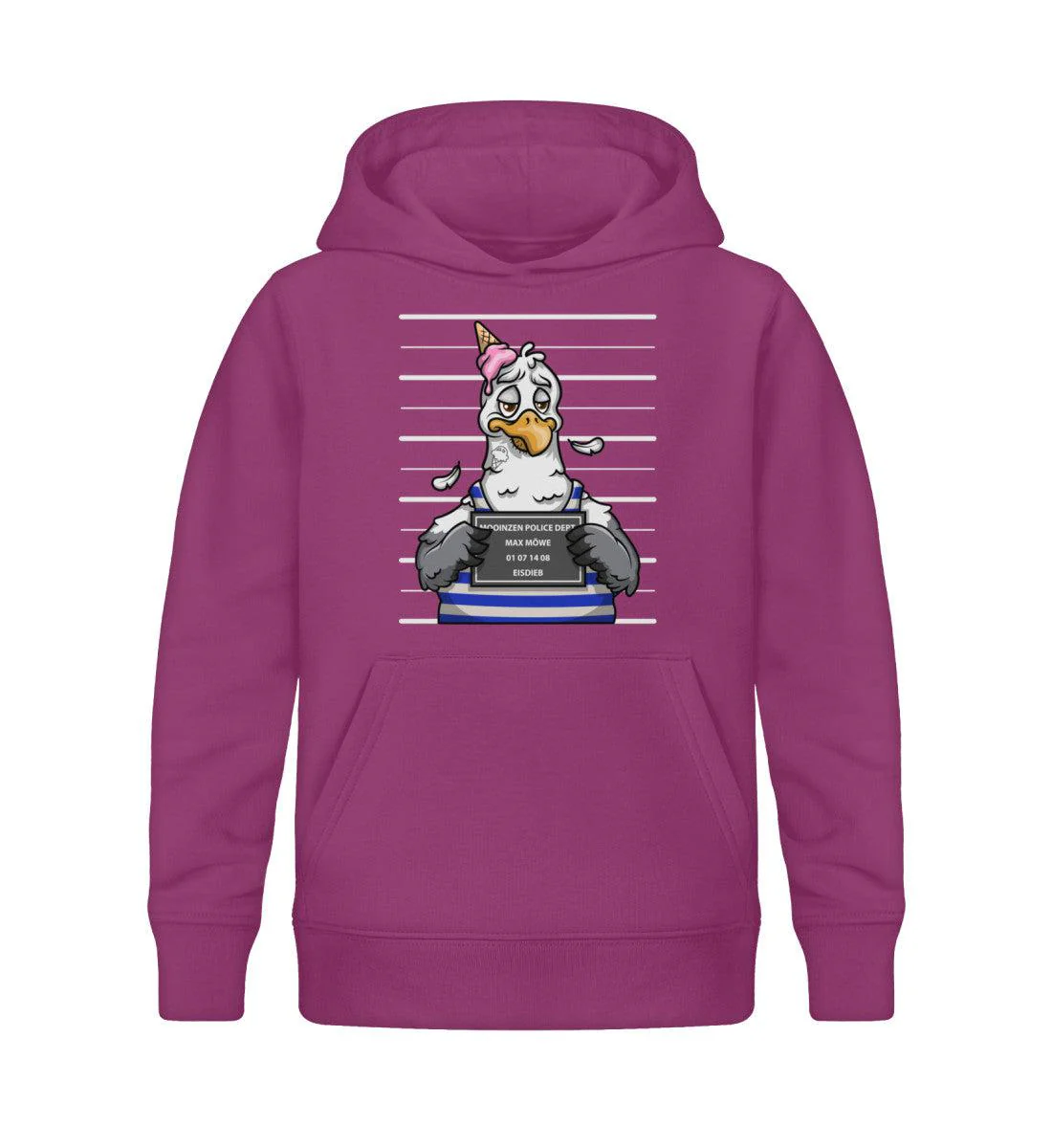 Eisdieb · Kinder Premium Bio Hoodie - Image 5