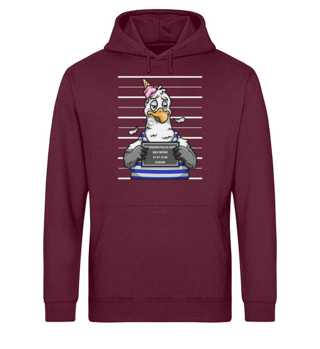 Eisdieb · Unisex Bio Hoodie - Image 2