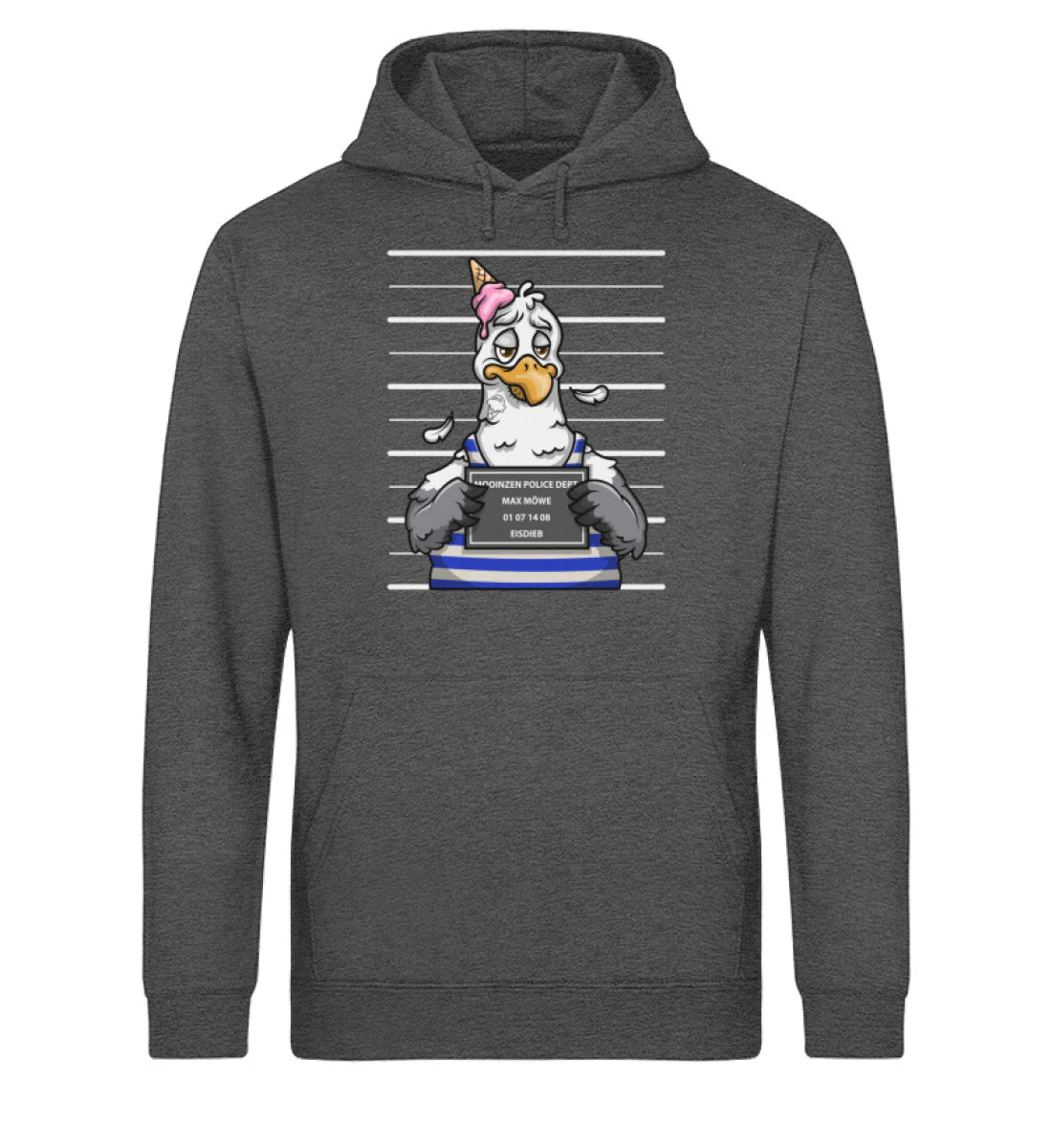 Eisdieb · Unisex Bio Hoodie - Image 4